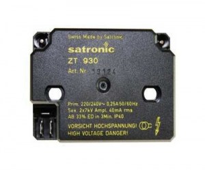 Трансформатор поджига SATRONIC/HONEYWELL ZT 930 : 7815971-VI, 9527147